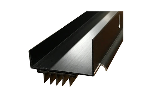 Door Bottom Sweep Aluminum -Long Fingered - 35 3 /4” Length - Bronze For 1 3/ 4” Thick Doors